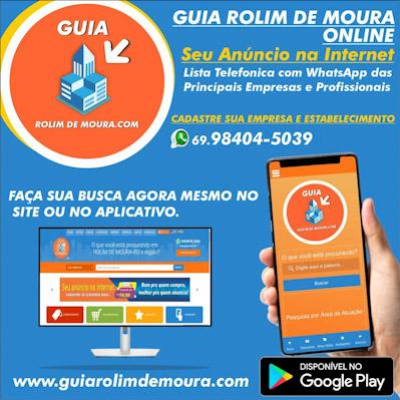 Guia Rolim de Moura Online - Marketing Digital  ROLIM DE MOURA RO